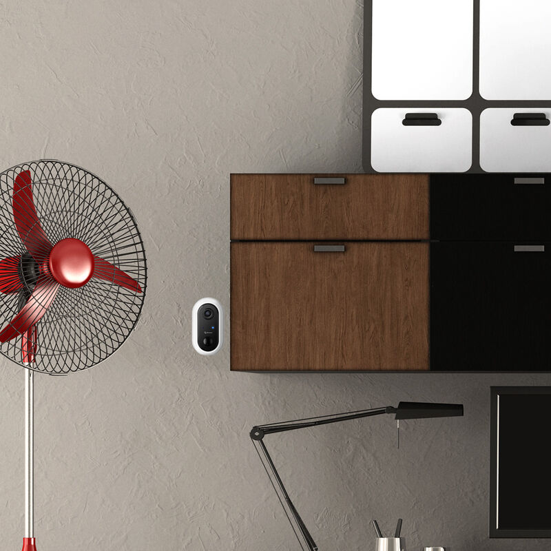 C&aacute;mara De Seguridad Wi-Fi Full Hd Fija Con Bate... image number null