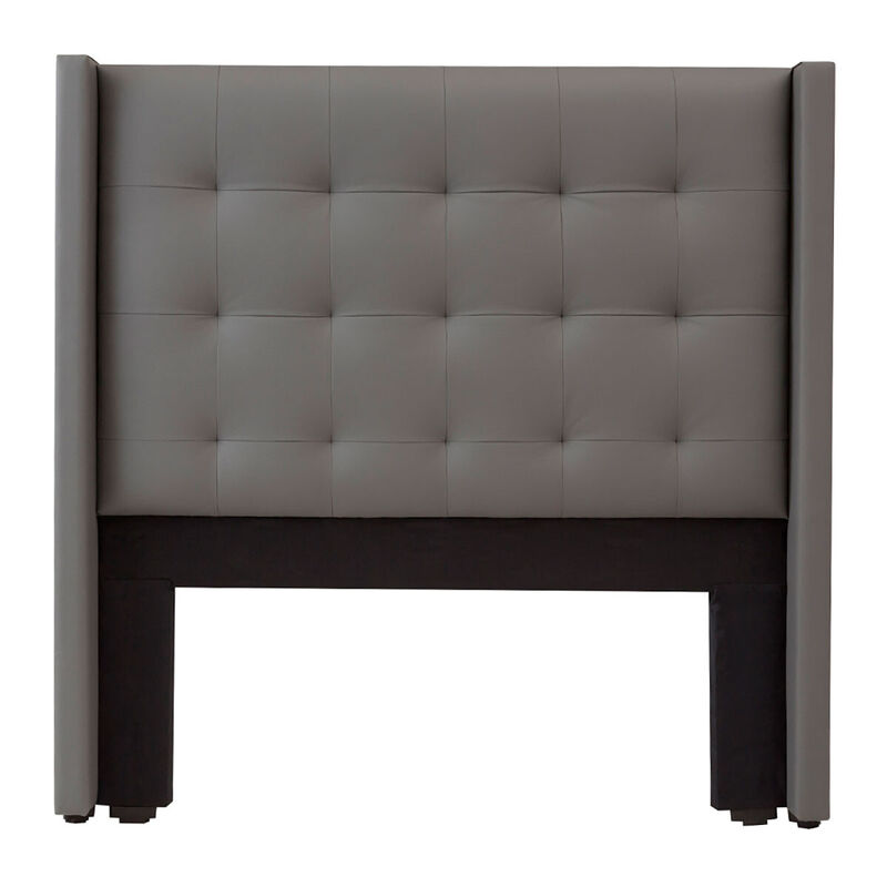 Cabecera Matrimonial Dicasa Trento Gris Rata image number null