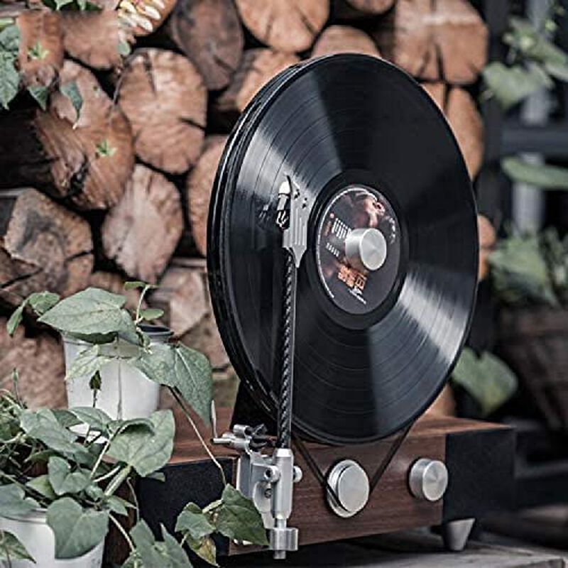 GaoF Retro Turntable, Radio Phonograph image number null