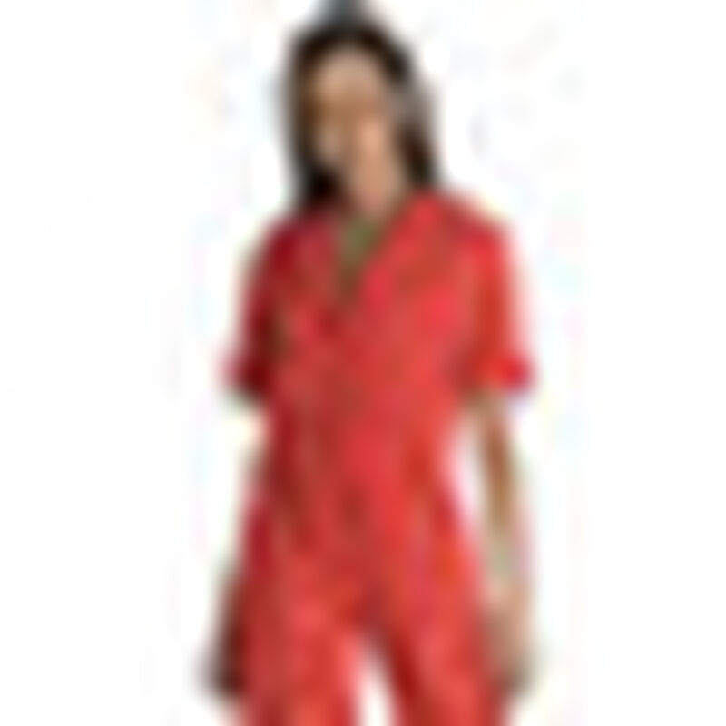 Saco Camisero Liso Casual Corto con Solapa Mang... image number null