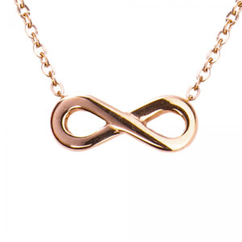 Collar de Mujer Infinito LuckyLy Acero Inoxidab... image number null
