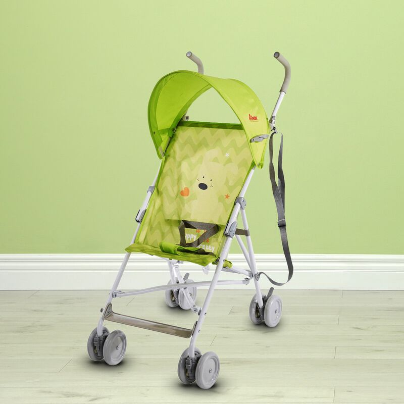 Carriola De Bast&oacute;n D'Bebe Zoo Baby Verde image number null