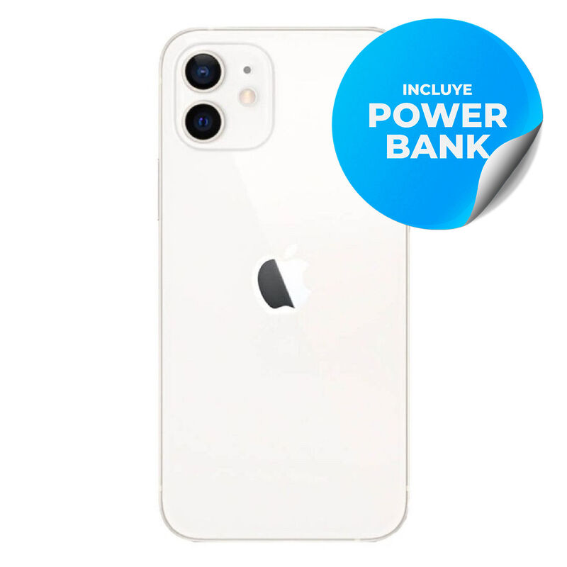 Iphone 12 Reacondicionado 128Gb Blanco + Power ... image number null