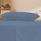 Juego de S&aacute;banas Queen Size Spring Air Soft Sensation Azul Acero