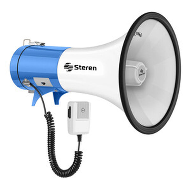 Meg&aacute;fono de 25 W con Micr&oacute;fono Tipo Patrullero ... image number null