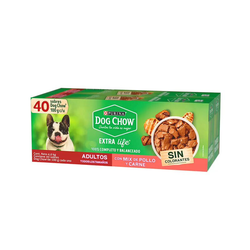 Alimento H&uacute;medo para Perro Dog Chow Sabor Pollo... image number null