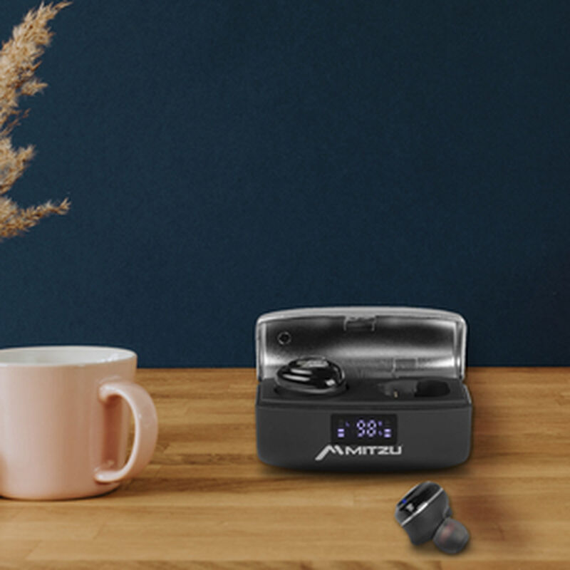 Aud&iacute;fonos True Wireless Mitzu MH-9505 Touch Neg... image number null
