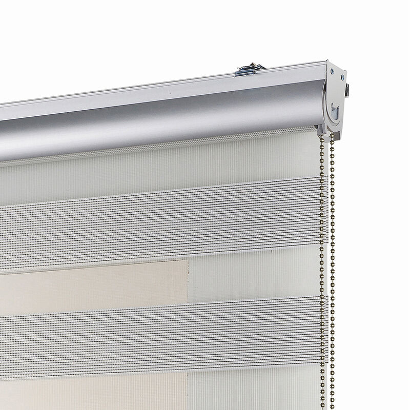 Persiana Enrollable Noche & D&iacute;a Premium Gris 14... image number null