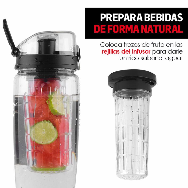 Redlemon Termo De Agua Con Infusor De Frutas Di... image number null