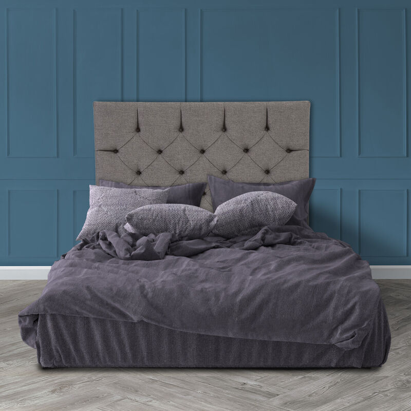 Cabecera Queen Size Dicasa Dublin Tarantino Gri... image number null