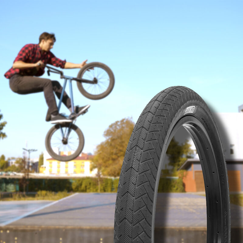 Dos Llantas Hunter R-20 X 2.40 110 PSI BMX Negr... image number null