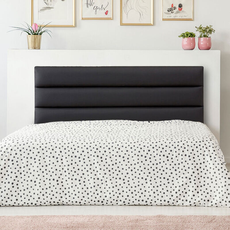 Cabecera King Size Dicasa Londres Negro image number null