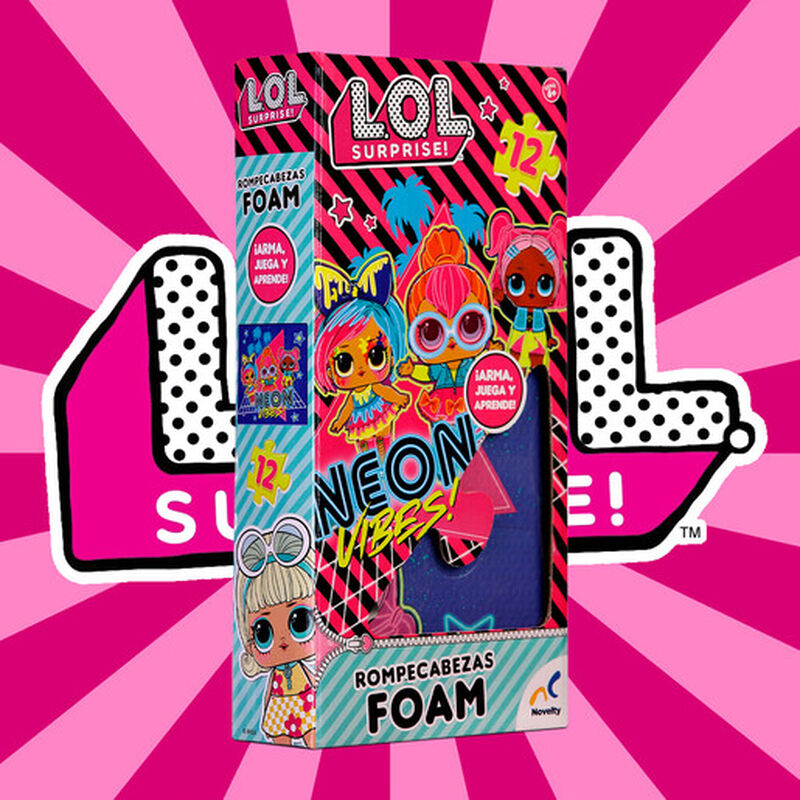 Rompecabezas de Foam de LOL Surprise con 12 Pz image number null
