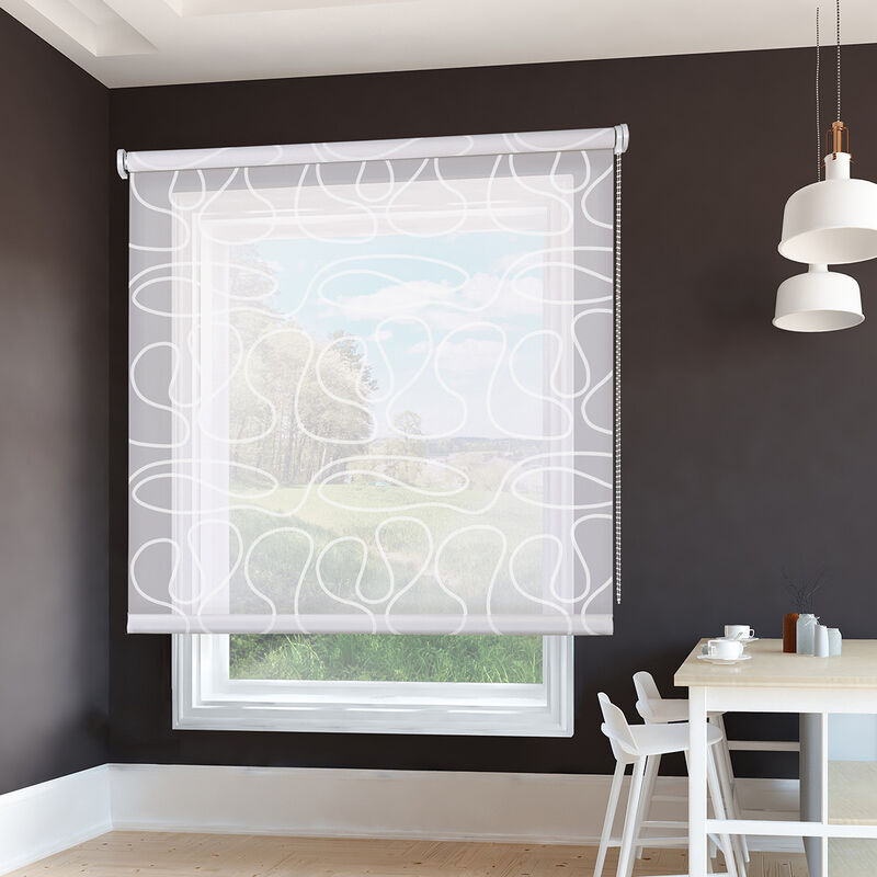 Persiana Enrollable Trasl&uacute;cida Scene Duna 100cm... image number null