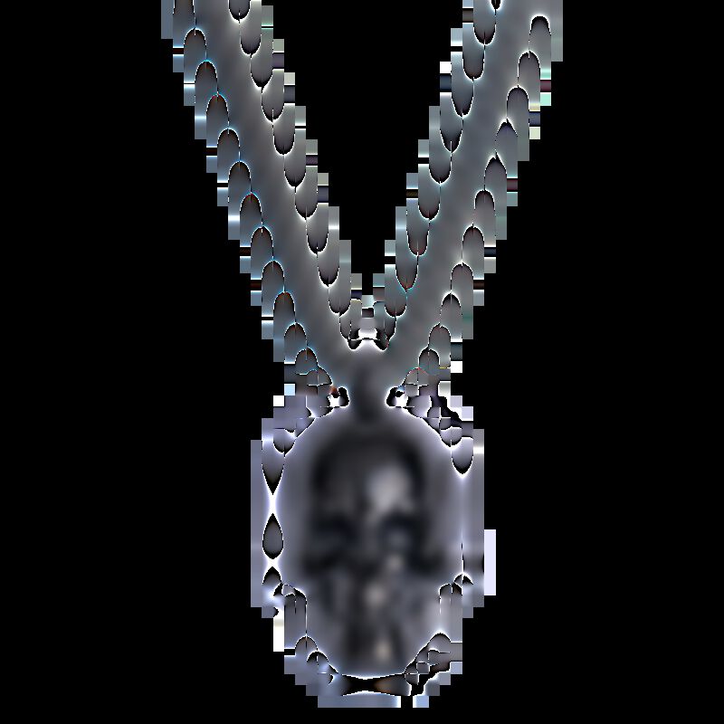 Collar para Hombre. Cadena con Dije de Calavera... image number null