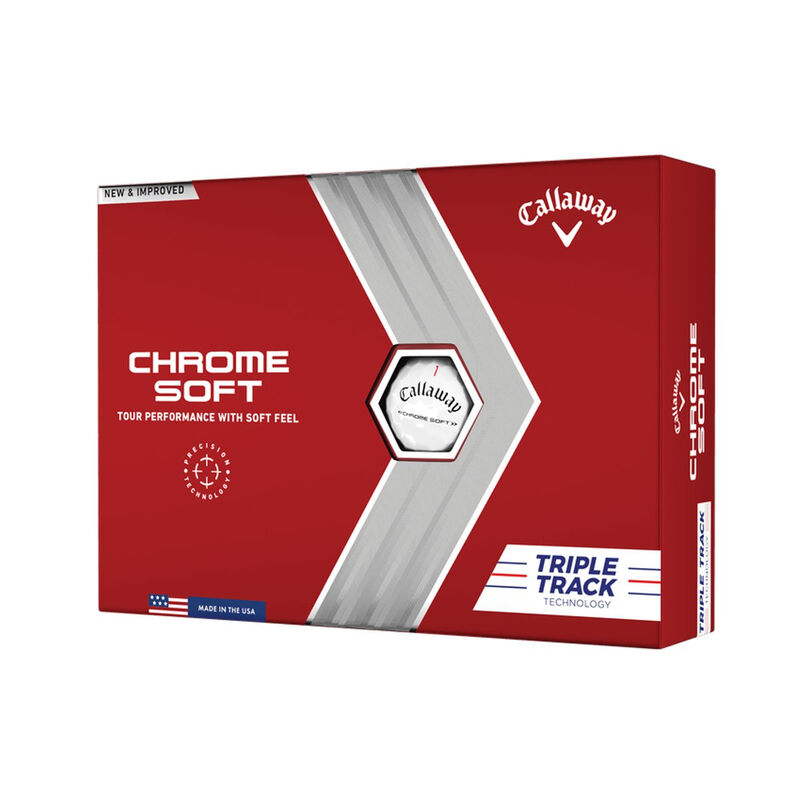 Pelota De Golf Callaway Chrome Soft Triple Trac... image number null