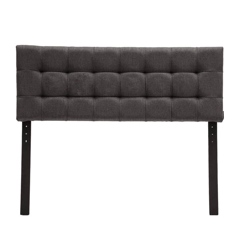 Cabecera King Size Dicasa Catania Gris Carb&oacute;n image number null