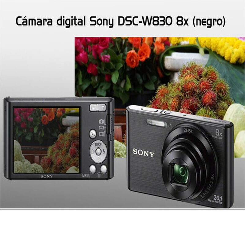 C&aacute;mara Sony Dsc W830 Sensor 20.1 Mp Zoom 8X Pan... image number null