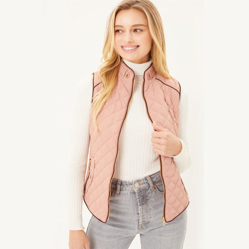 Love Tree Talla Chica/S Chaleco Acolchado Con C... image number null