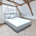 Juego de Sabanas Queen Size Spring Air 3 Pack Turquesa Coral Blanco.