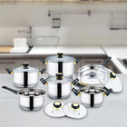 Bater&iacute;a de Cocina Fernanda de Acero Inoxidable Fraciel 12 Pz