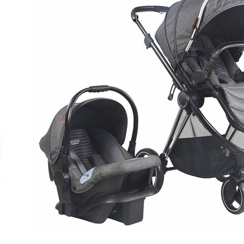 Carriola 4 En 1 Polux Dark And Silver Infati Li... image number null