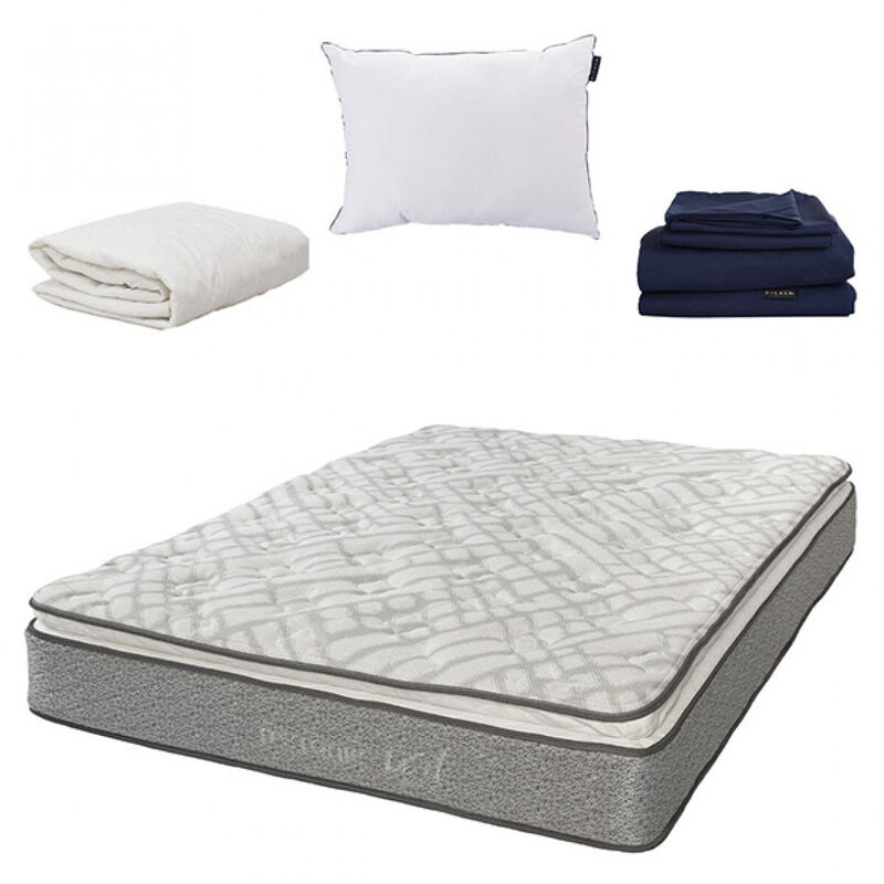 Colch&oacute;n Matrimonial Restonic Vail+S&aacute;banas Dicas... image number null