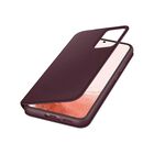 Samsung Galaxy S22 + Clear View Cover Burgundy