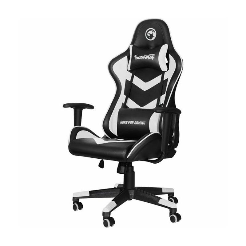 Silla Gamer Marvo Ch-106Bk+Wh image number null