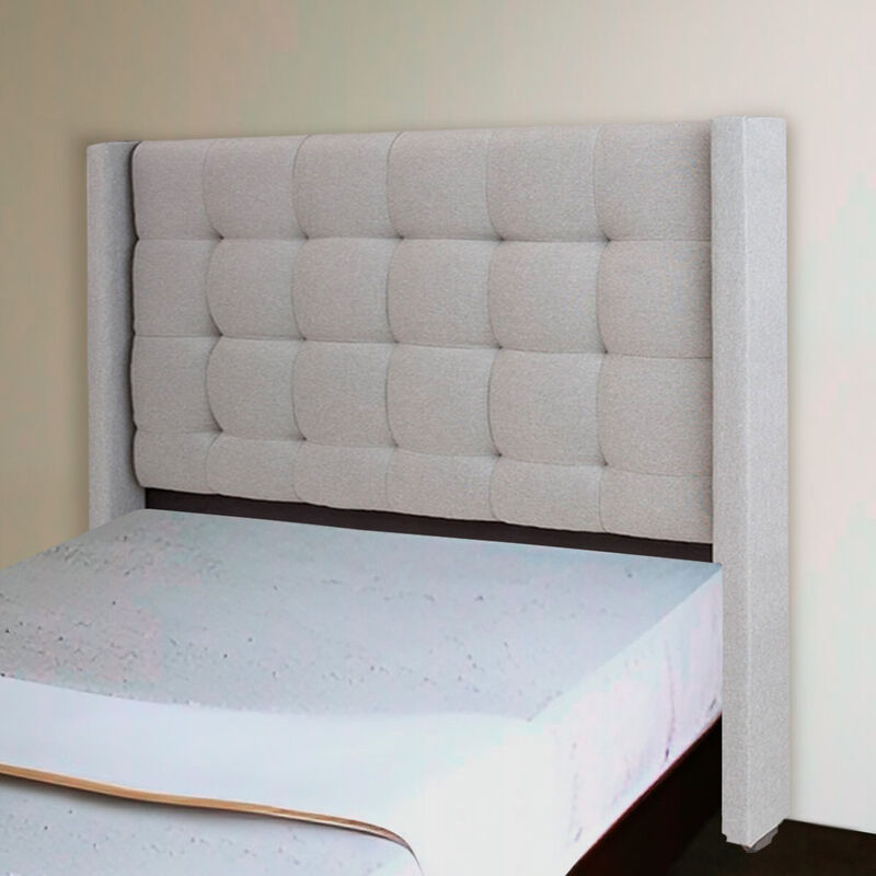 Cabecera Individual Dicasa Titan Gris image number null