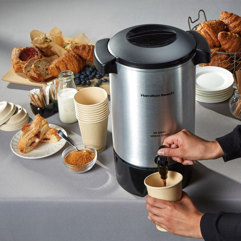 Cafetera De Urna 45 Tazas Hamilton Beach 40515R image number null