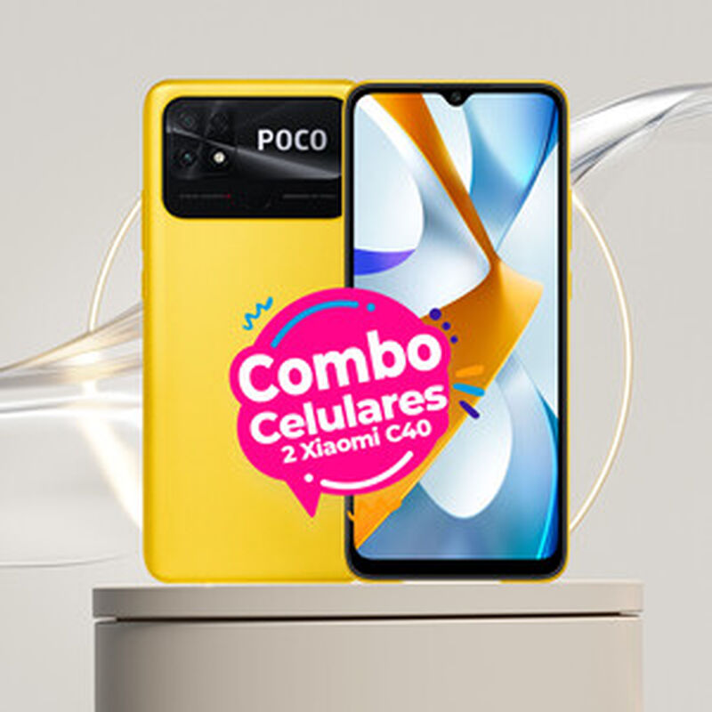 2 Xiaomi C40 Amarillos 64GB + 4GB image number null
