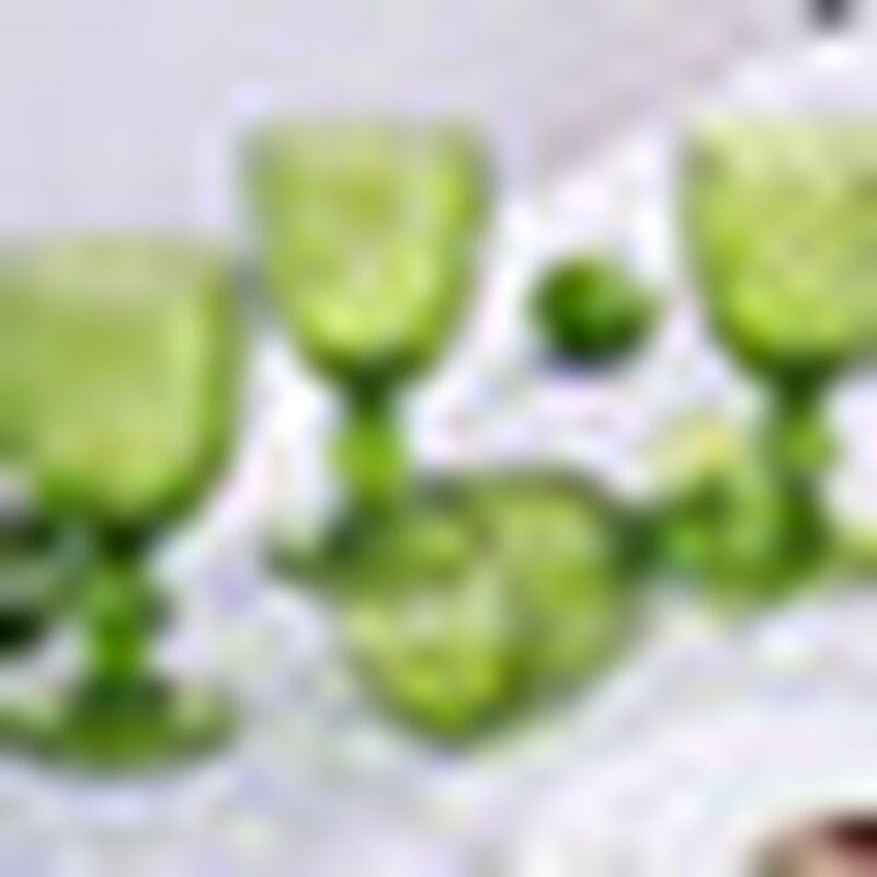 Set Copas Knitted Cristal Verde 4 Piezas 315Ml. image number null