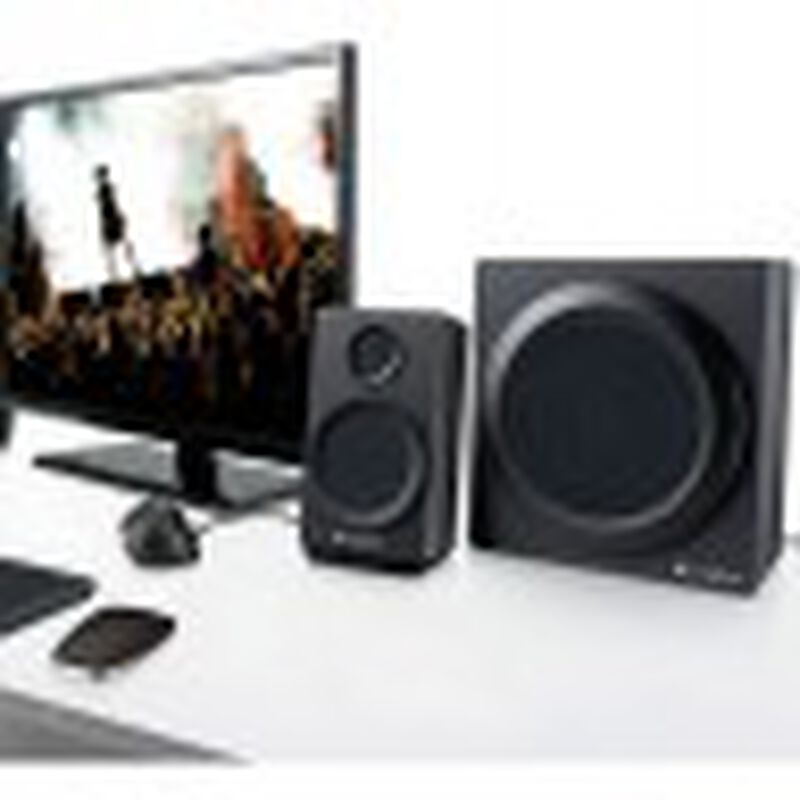 Bocinas para PC Logitech Est&eacute;reo incluye subwoo... image number null
