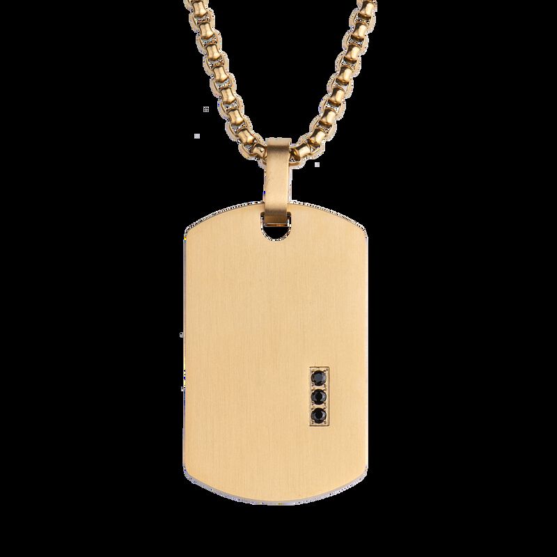 Collar para Hombre. Cadena con Dije de Placa co... image number null