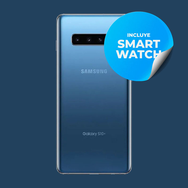 Galaxy S10 Plus Reacondicionado 128Gb Azul + Re... image number null