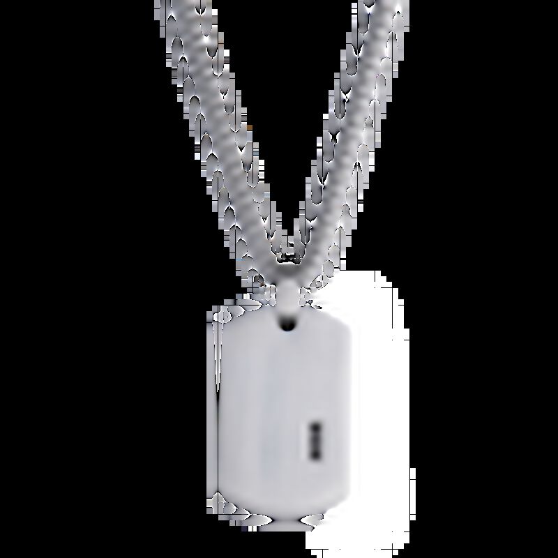 Collar para Hombre. Cadena con Dije de Placa co... image number null