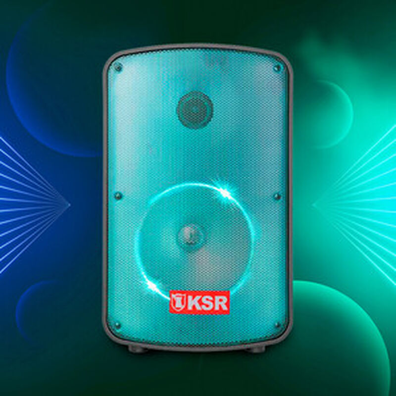 Bafle Kaiser KSW-1108 Recargable Bluetooth Negr... image number null