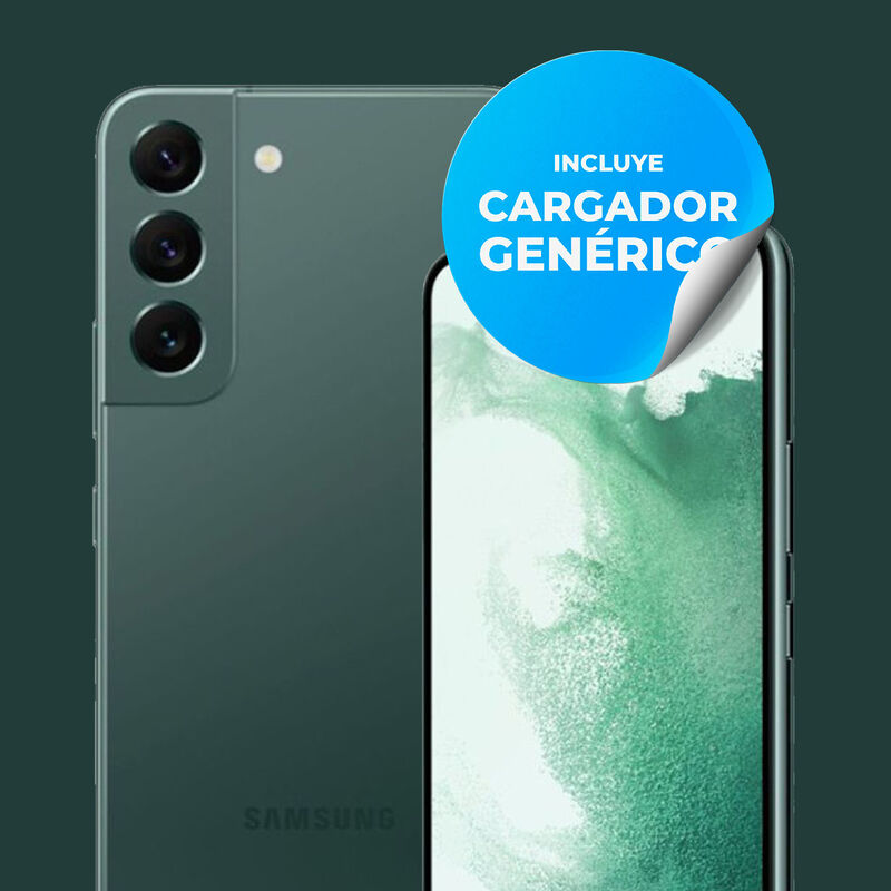 Galaxy S22 Reacondicionado 128Gb Verde + Cargad... image number null