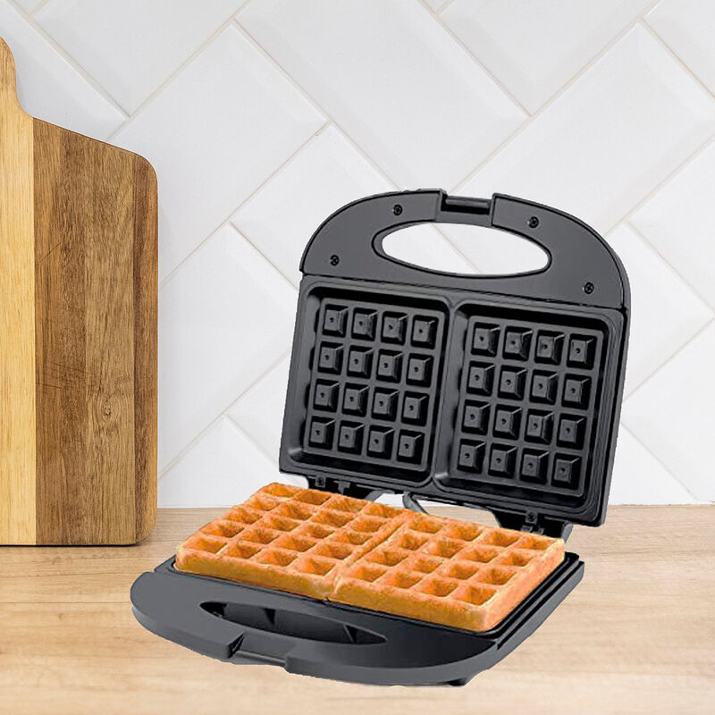 Waflera 2 Rebanadas El&eacute;ctrica Antiadherente Bla... image number null
