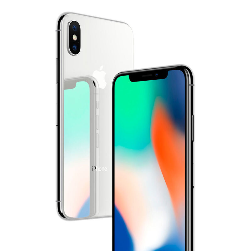Iphone X Reacondicionado 64Gb Plata + Cargador ... image number null