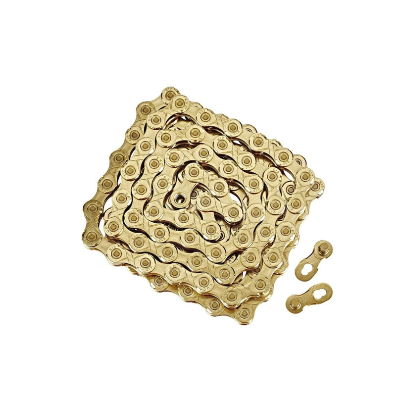 Cadena para Bicicleta Color Oro 126L Kmc X12 Ti image number null