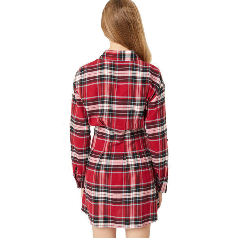 Love Tree Talla Chica/S Vestido Camisa De Frane... image number null