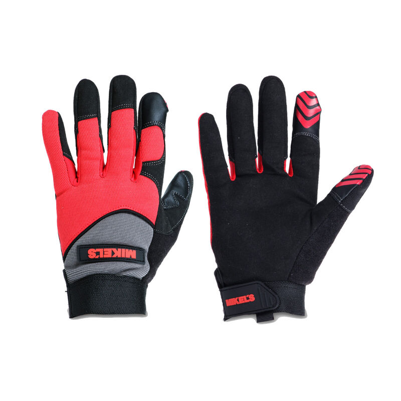 Guantes para trabajo para mec&aacute;nico piel sint&eacute;ti... image number null