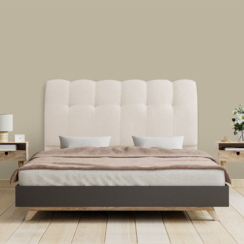 Cabecera Individual Dicasa Nube Beige Claro image number null