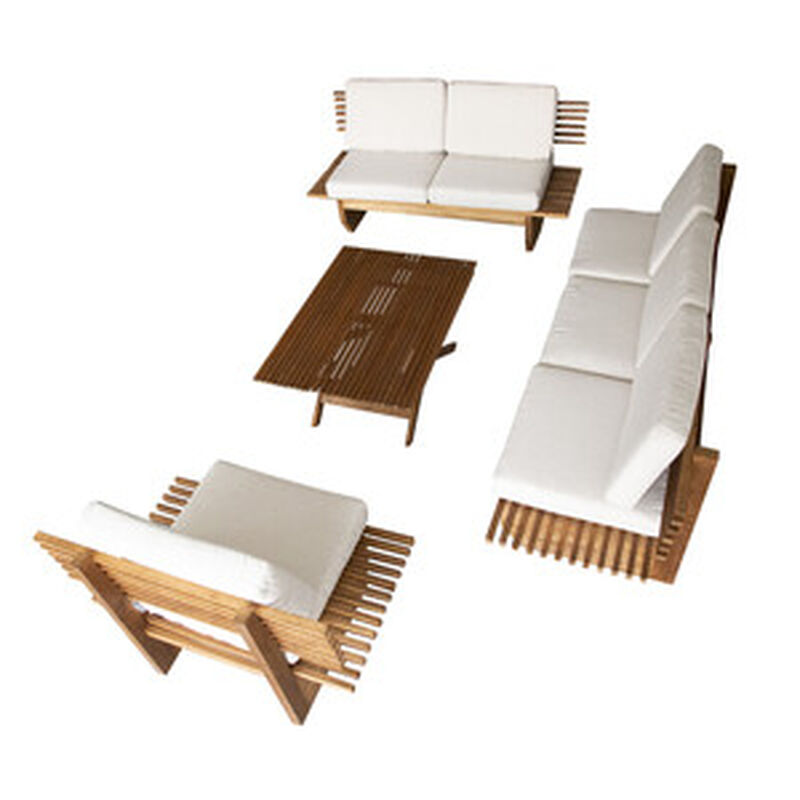 Sala Modelo Terraza 6 personas &ndash; R&uacute;stico Tratab... image number null