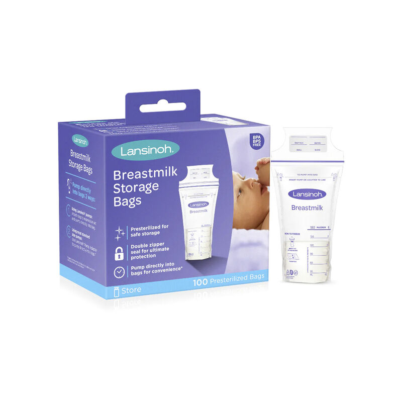 Paquete De 100 Bolsas Almacenadoras De Leche Ma... image number null