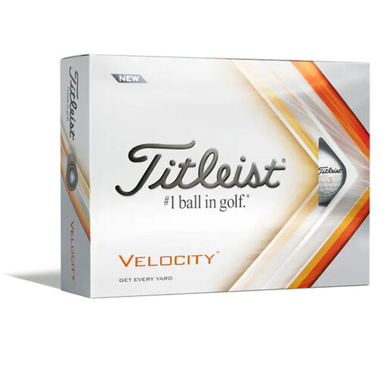 Pelota De Golf Titleist Velocity -Blanca / Doce... image number null