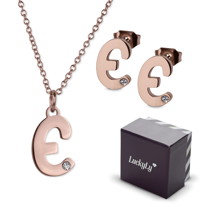 Set de Joyer&iacute;a para Mujer de Iniciales LuckyLy ... image number null