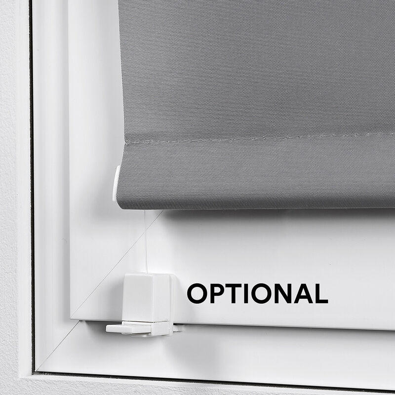 Persiana Enrollable Trasl&uacute;cida Clip&Fix Gris 60... image number null